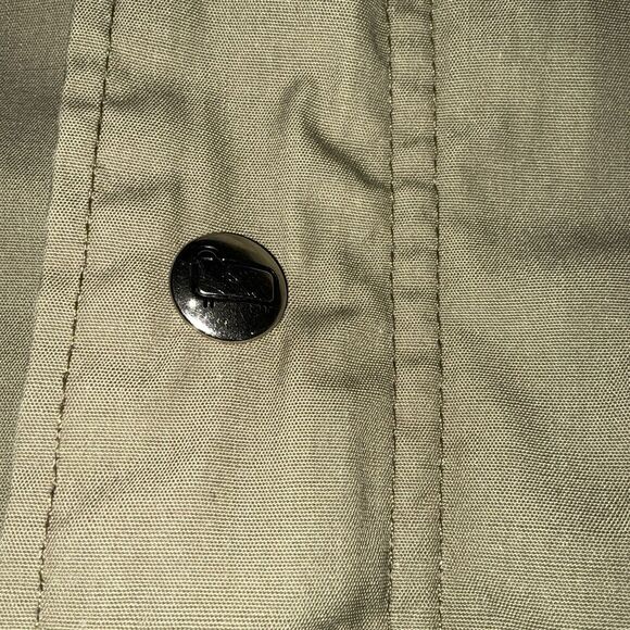 VINTAGE Woolrich Woman Jacket Womens Medium Beige Lined Parka Coat USA - Picture 3 of 12